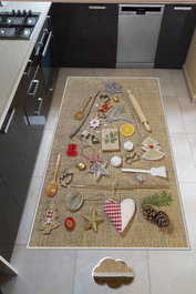 Conceptum Alfombra Wookece242 Multicolor 50 x 80 cm